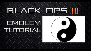 Black ops 3: Simple Ying-Yang Emblem Tutorial