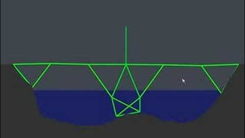 Bridge Building Game Level 10