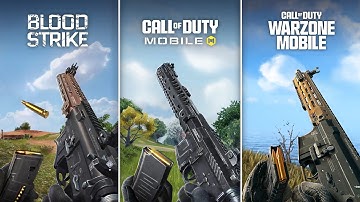 Warzone Mobile vs BloodStrike vs Call of Duty Mobile Comparison 2024