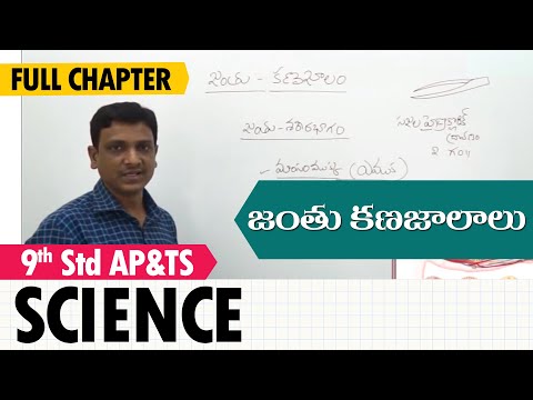 Animal tissues | జంతు కణజాలాలు | Class 9 Science (T.M)