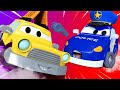 Kids car cartoon -  "stop, Police!" - Car City ! Cars and Trucks Cartoon for kids
