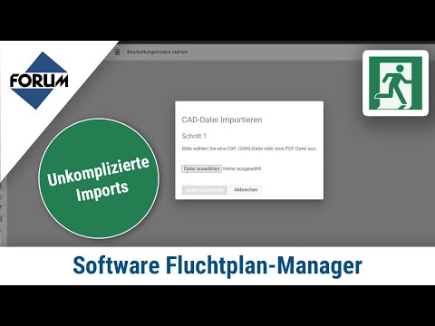 Fluchtplan Manager - Import