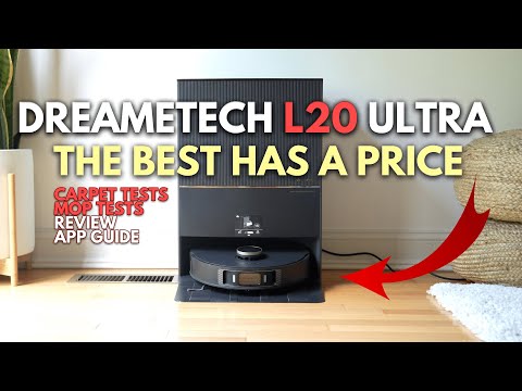 DREAMETECH L20 ULTRA Robovac is the FUTURE of Smart Home