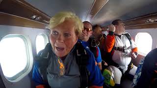 Katherine's Tandem Skydive at Jumptown! 8-5-18