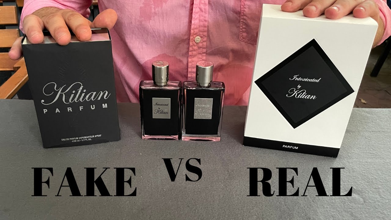 Fake vs Real Kilian Intoxicated Eau De Parfum Unisex 50 ML 