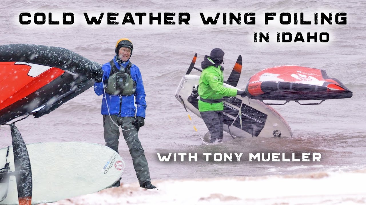 How to Wing Foil in extreme cold weather