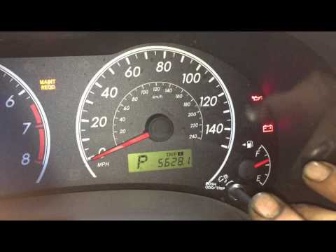 reset maintenance light toyota corolla 2010 How to reset oil