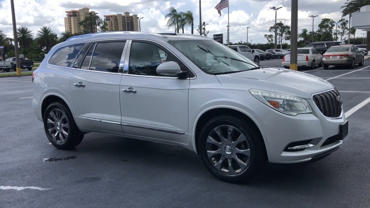 2017 Buick Enclave Cape Coral, Estero, Bonita Springs, Naples, Fort Myers U18013 YouTube