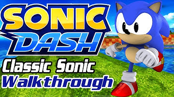 Classic Sonic In Sonic Dash Android Walkthrough - Gameplay Part 1 - Green Hill Zone Lost World BOSS