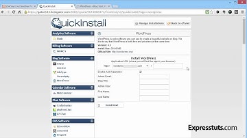 Wordpress 4 Tutorial: Lesson 3 - How to install Wordpress