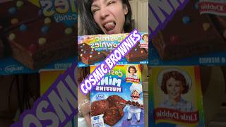 COSMIC BROWNIES #brownie