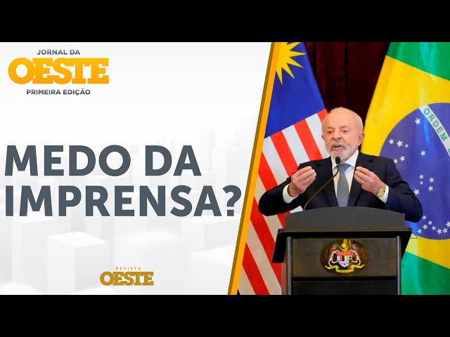 Climão na Casa Branca: Lula evita imprensa após encontro com Trump