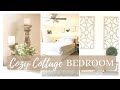 🌿EARLY SPRING DECORATE WITH ME | COZY COTTAGE FARMHOUSE BEDROOM REFRESH | BEDROOM DECORATING IDEAS