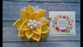 KANZASHI PASO A PASO POR MARY ROMAN