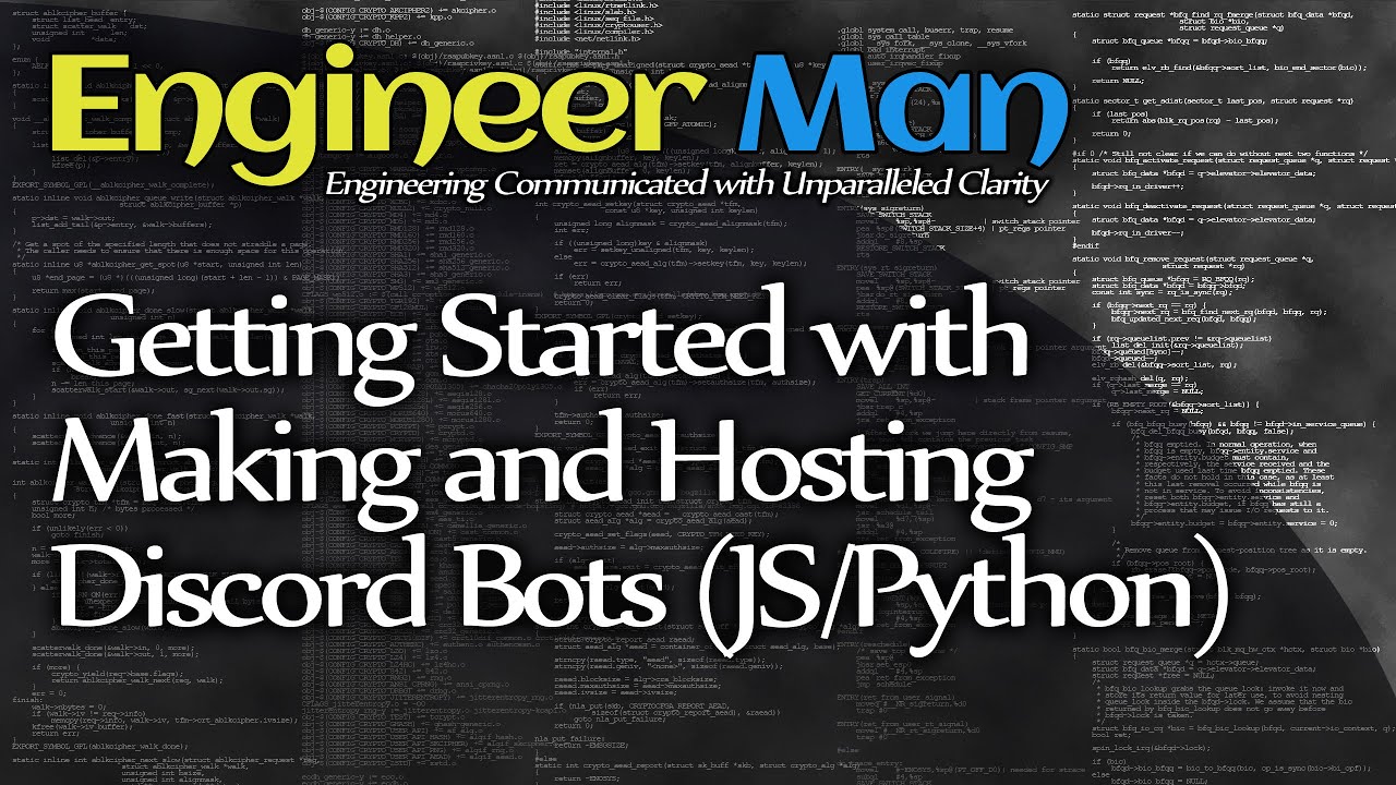 Getting Started with Making and Hosting Discord Bots with JavaScript and Python