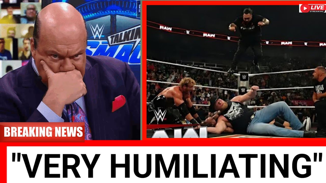PAUL HEYMAN BETRAYS Brock Lesnar! The Vision & Bron Breakker DESTROY The Beast on WWE RAW
