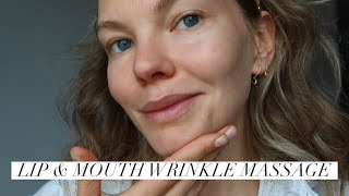 LIP PLUMPING & MOUTH WRINKLE MASSAGE | with Glowbe App