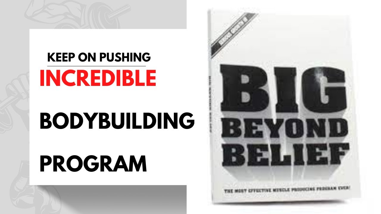 Looking For A Bodybuilding Workout Program To Build Muscle Efficiently and Quickly? This Is It