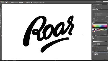 Live Hand Lettering Vectorization Session