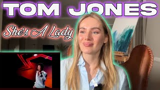 Tom Jones-She's A Lady!!  Russian Girl First Time Hearing!!