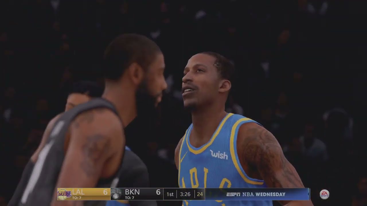 NBA LIVE 19_2024 H2H Online LeBron JAMES visits Brooklyn!!!