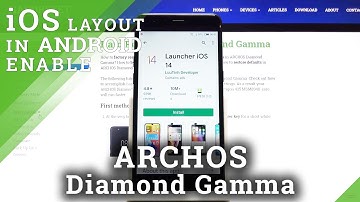 How to Install iOS Launcher in Archos Diamond Gamma – iOS Design Layout
