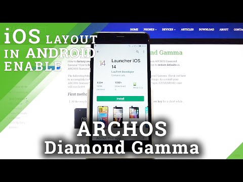 How to Install iOS Launcher in Archos Diamond Gamma – iOS Design Layout