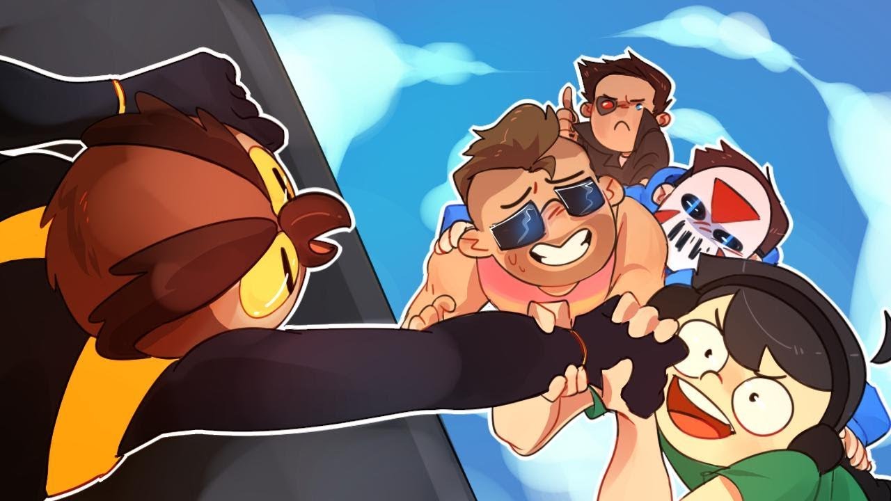 This thumbnail is an accurate representation of our channels.. (Human Fall Flat) fourzeroseven minecraft skin