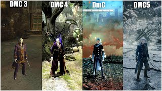 Devil May Cry 3 Vs DMC4 Vs DmC 2013 Vs DMC5 | Vergil Comparison