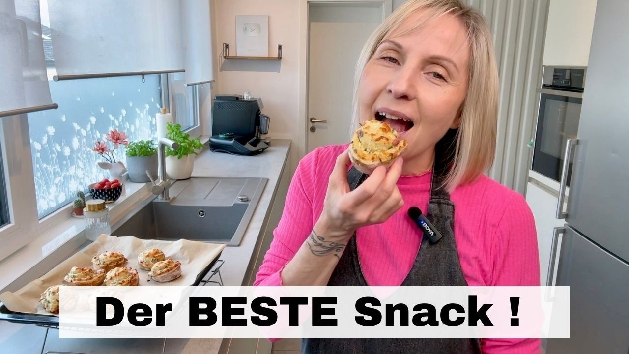 ⚡️ RUCK ZUCK fertig! Gefüllte LAUGENSCHNECKEN - der BESTE Snack - Thermomix® TM5/TM6/TM7
