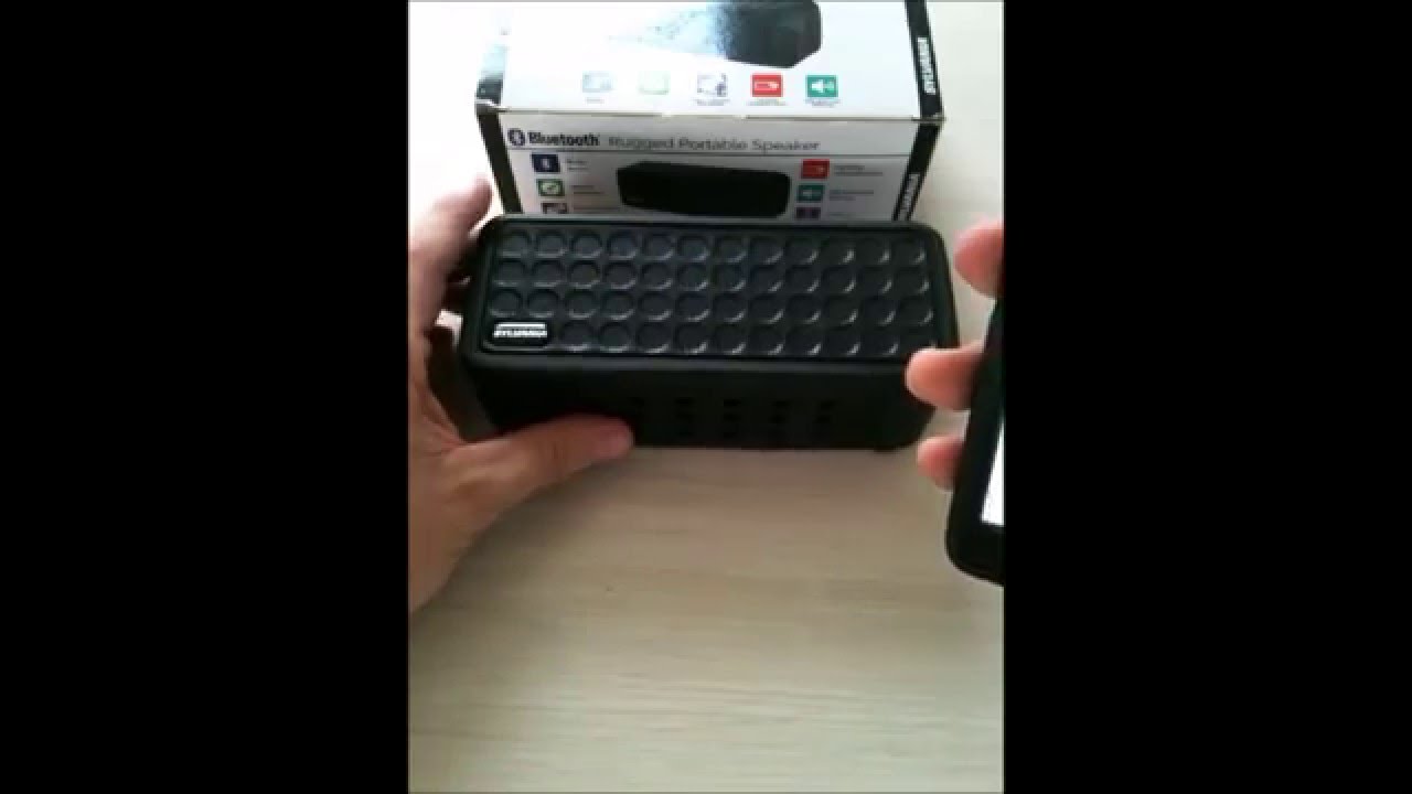 Bocina  Sylvania Rugged Portable Speaker - YouTube