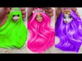 Barbie Doll Makeover Transformation ~ DIY Miniature Ideas for Barbie ~ Wig, Dress, Faceup, and More!