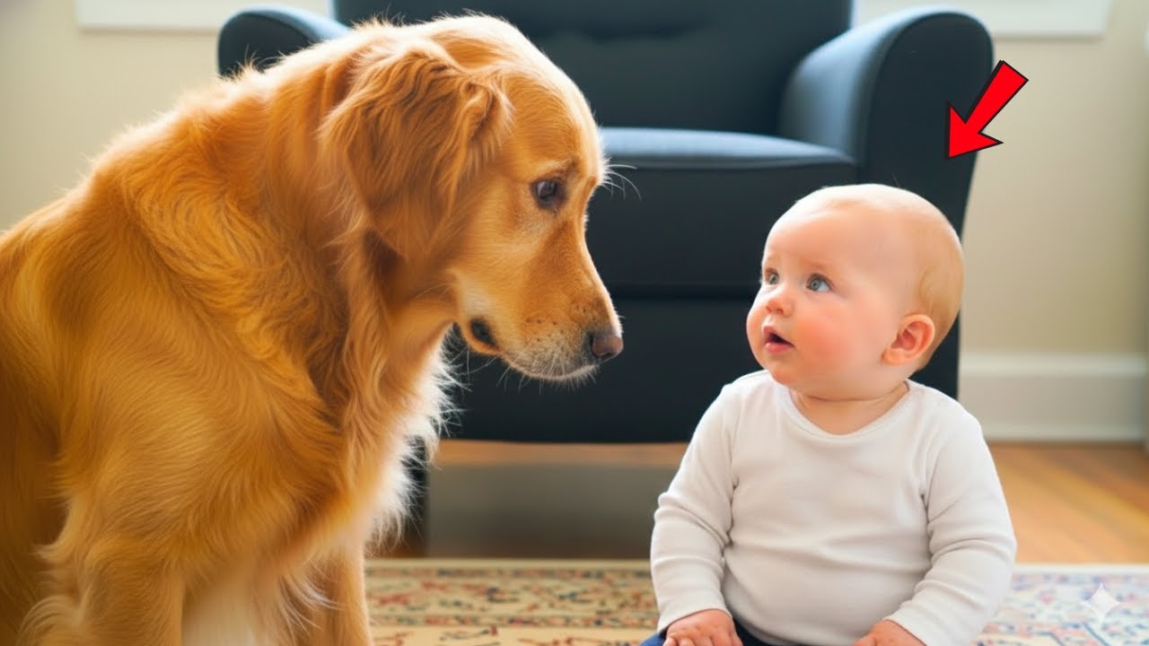 Скрытая камера засняла, что эта «опасная» собака сделала с младенцем