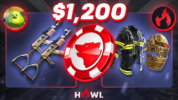 INSANE $1,200 COINFLIP DOUBLE DOWN FOR RARE RUST SKINS