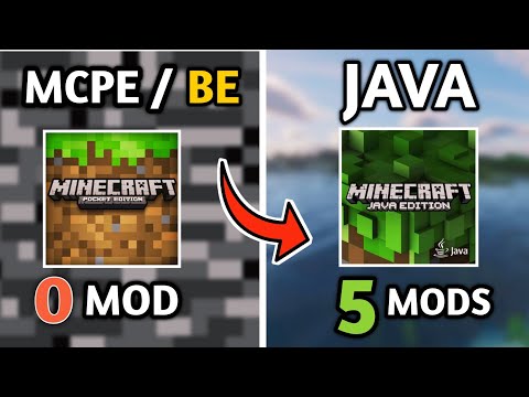 TOP 5 Mods/Addons To Turn Your MCPE Into Minecraft Java - 1.18 (Updated)