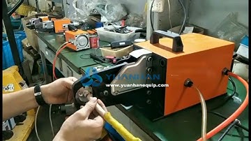 Cable lugs hex shape crimping machine | Hexagonal terminal crimper - Yuanhan