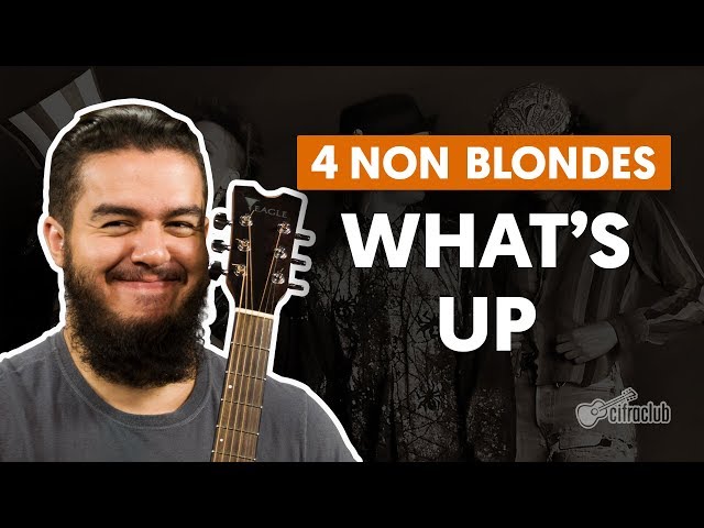 What's Up - 4 Non Blondes (aula de violão) class=