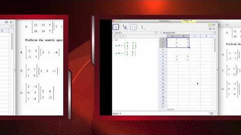 GeoGebra and Matrix Multiplication
