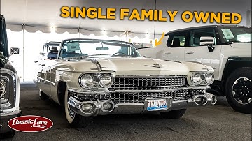 Huge Tail Fins! - 1959 Cadillac Series 62 Convertible