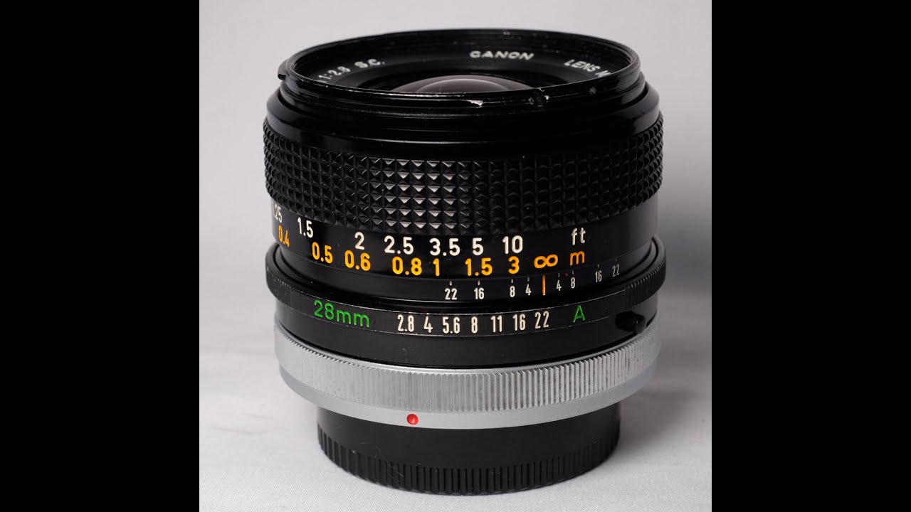 Canon FD 28mm f2.8