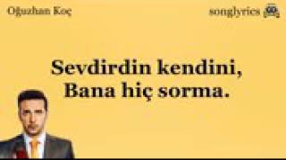 Oğuzhan Koç- Vermem seni ellere vermem (karaoke) Resimi