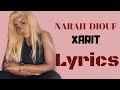 Narah diouf  xarit lyrics