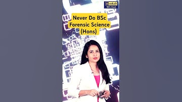 ⚠️ Never Do BSc Forensic Science (Hons) – Kya Yeh Sabse Badi Galti Hai? | Edu9 Hindi | Prem Sirvi