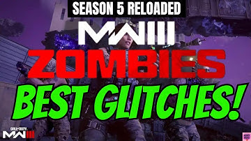 BEST MWZ GLITCHES in SEASON 5 RELOADED! (INFINITE AETHER BLADE & MORE!) BEST MW3 ZOMBIES GLITCHES