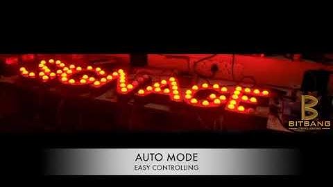 Multicolor Animation With Signage Animator