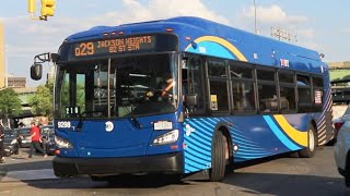 MTA Bus Company: 2023 New Flyer XD40 #9298 on the Q29 / 2017 New Flyer XD60 #6072 on the Q53 SBS