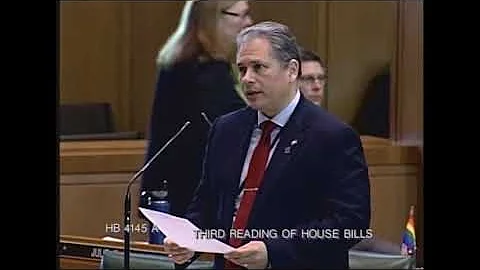 Rep. Mark Meek Speaks on House Bill 4145 Closing t...