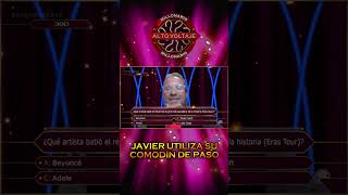 🔁 ¡JAVIER utiliza su COMODÍN de PASO! #qqsm #quiz #adivina #shorts