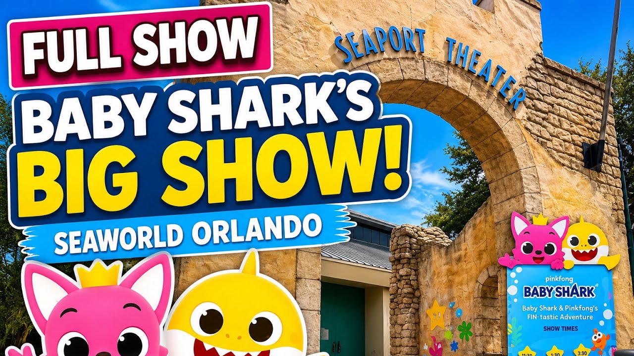 Baby Shark's Big Show! Full Show 🦈 | SeaWorld Orlando 2026