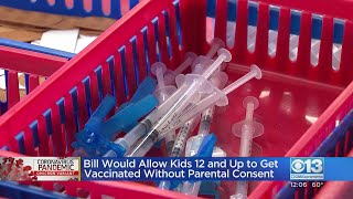 Bill Would Allow Kids 12 And Up To Get Vaccinated Without Parental Consent